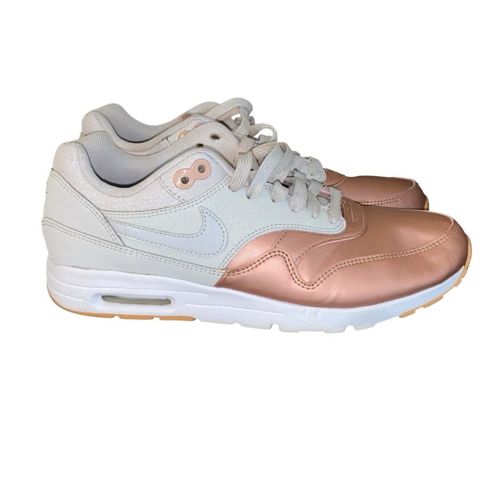 Size 7.5 - Nike Air Max 1 Ultra SE Metallic Toe Low Top Shoes Women’s Sneakers‎